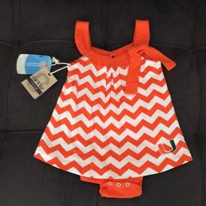 UM University of Miami Hurricanes Baby Dress